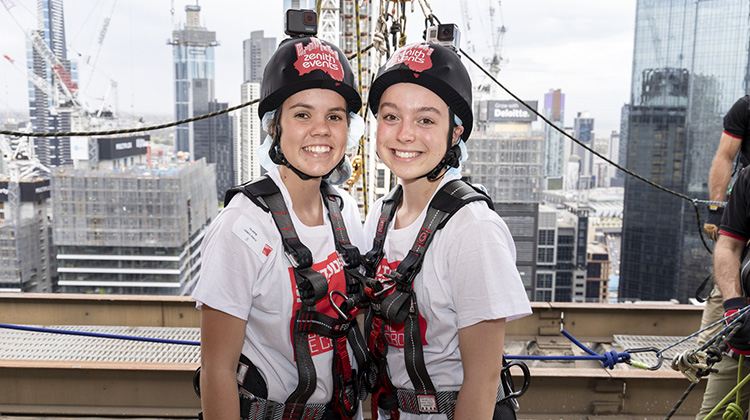 Abseiling for foster kids