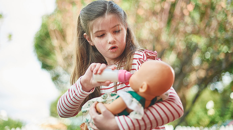 Play outdoors is essential